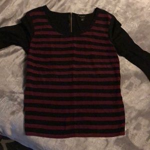 Women’s Ann Taylor striped shirt, only worn a few times